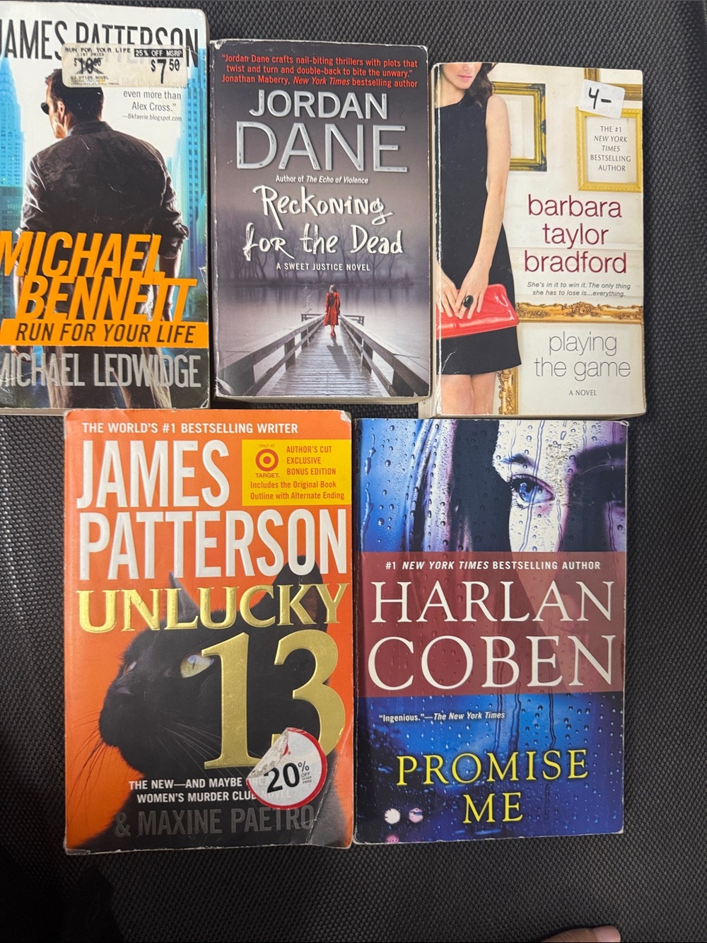 Fiction book bundle 5 books